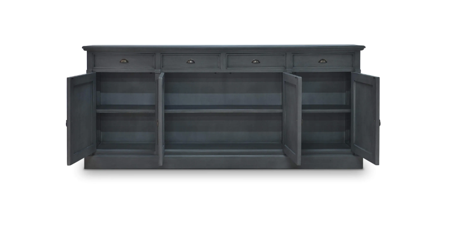 Bramble - Hudson 4 Door Sideboard in Multi Color - BR-25449 - GreatFurnitureDeal