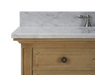 Bramble - Carrington Single Vanity w/ Sink & Marble Top - BR-27448 - GreatFurnitureDeal