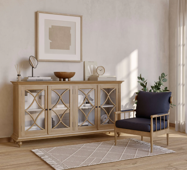 Bramble - Hamilton 4 Door Buffet - BR-26555 - GreatFurnitureDeal