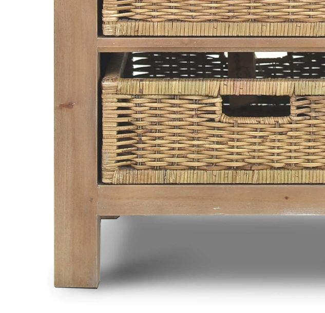 Bramble - Sanoma Island with Rattan Baskets - BR-26589 - GreatFurnitureDeal