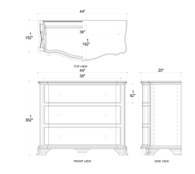 Bramble - Davis Dresser - BR-26684 - GreatFurnitureDeal
