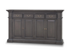 Bramble - Roosevelt 4 Door 4 Drawer Sideboard - BR-26245 - GreatFurnitureDeal
