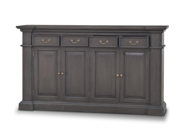 Bramble - Roosevelt 4 Door 4 Drawer Sideboard - BR-26245 - GreatFurnitureDeal