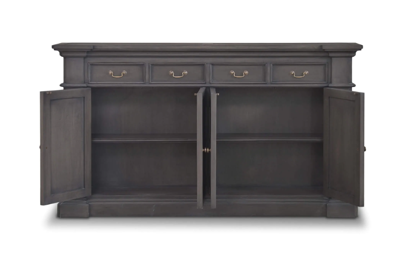 Bramble - Roosevelt 4 Door 4 Drawer Sideboard - BR-26245 - GreatFurnitureDeal