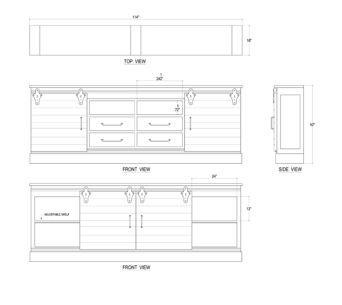 Bramble - Sonoma Media Console - BR-26621 - GreatFurnitureDeal