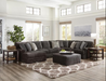 Jackson Furniture - Mammoth 5 Piece Sectional in Smoke - 4376-62-59-30-76-28-SMOKE - GreatFurnitureDeal