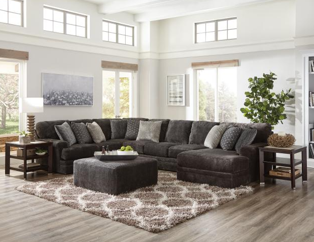 Jackson Furniture - Mammoth 5 Piece Sectional in Smoke - 4376-62 Jackson Furniture - Mammoth 5 Piece Sectional in Smoke - 4376-62