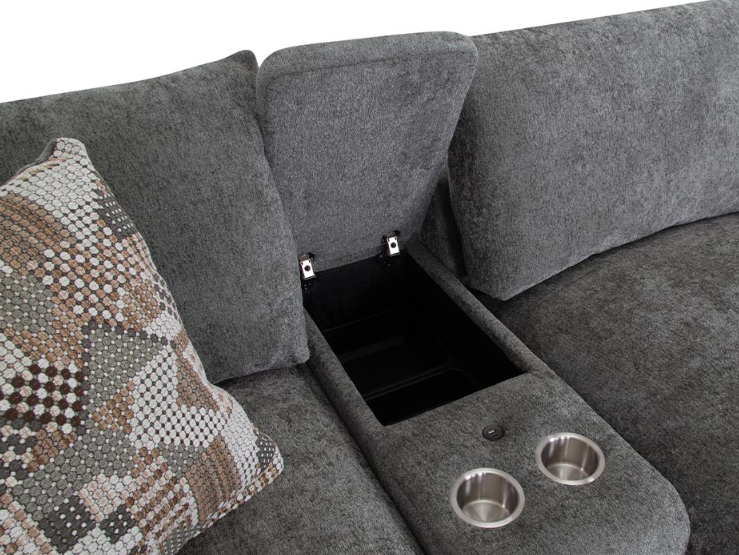 Franklin Furniture - 965 Seurat Dreamscape 5 Piece Sectional Sofa in Linwood Green Bay - 96501-96577-96503-96502-96519 - GreatFurnitureDeal