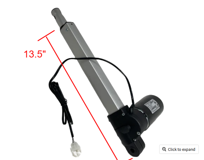 Serta Mattress - Adjustable Base Foot Motor Replacement for Motion Perfect 2, 3 & 4, Motion Custom 1 & 2, and Motion Essentials - Alphadrive 5 ADZ5 - E10476 - GreatFurnitureDeal