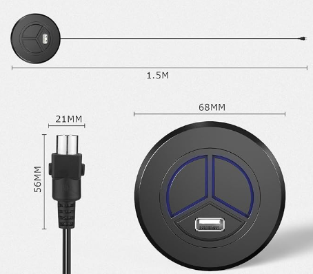 Replacement 2 Button Switch with USB - GreatFurnitureDeal