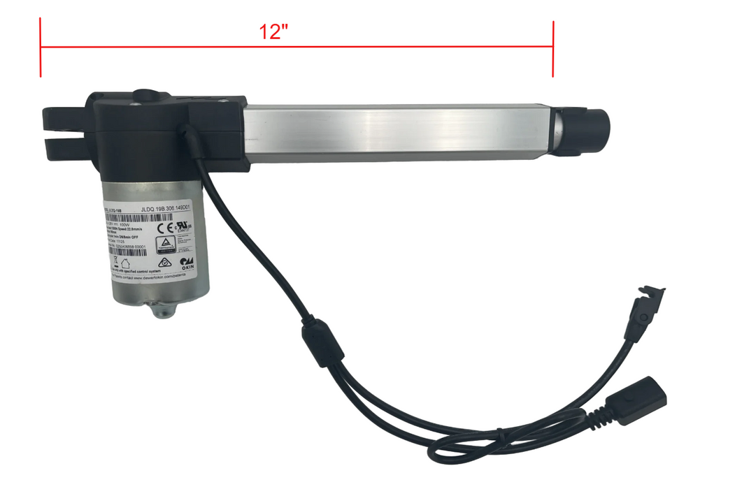 OKIN Motor Replacement / Linear Actuator Replacement - JLDQ.19B.306.149D01 - GreatFurnitureDeal