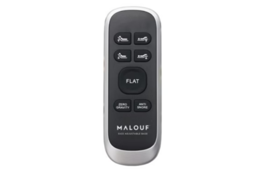 Malouf Structures Replacement Remote Control for Smart Adjustable Bed E455 - RP-NS01E455REMOTE - GreatFurnitureDeal