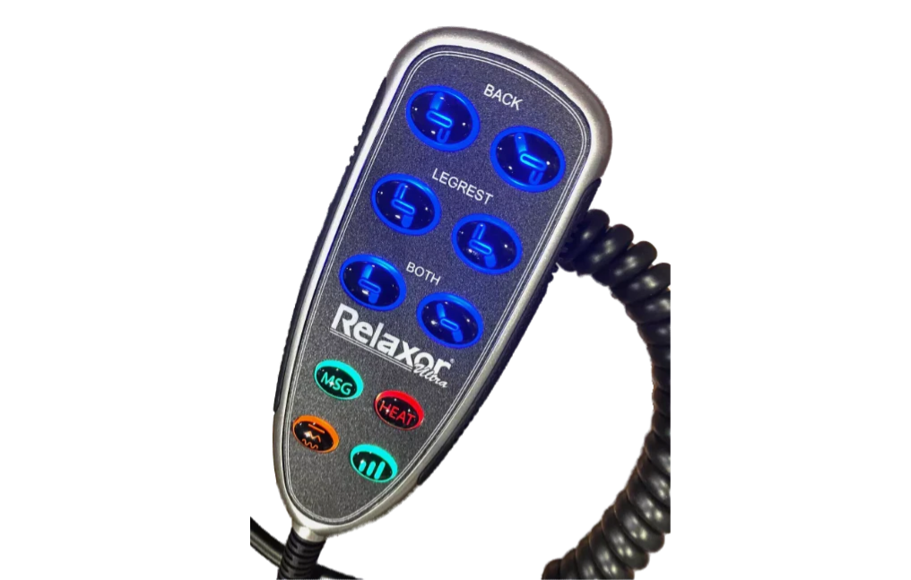 Inseat Relaxor Replacement Remote for Power Recliner Chairs with Heat, Massage, Power Headrest & Recline - 11890UT-00 - GreatFurnitureDeal