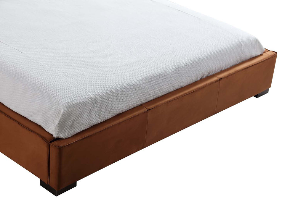 J&M Furniture - Serene Chestnut Queen Bed - 18665-Q-CHESTNUT - GreatFurnitureDeal