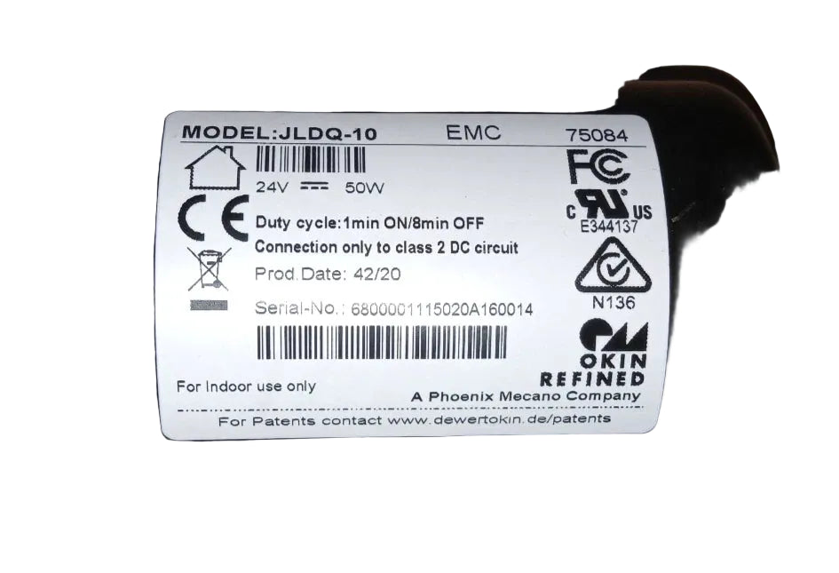 Serta Adjustable Base Motor Replacement – Compatible with Motion Essentials and other bases – Okin JLDQ-10 / Part 75084 - GreatFurnitureDeal