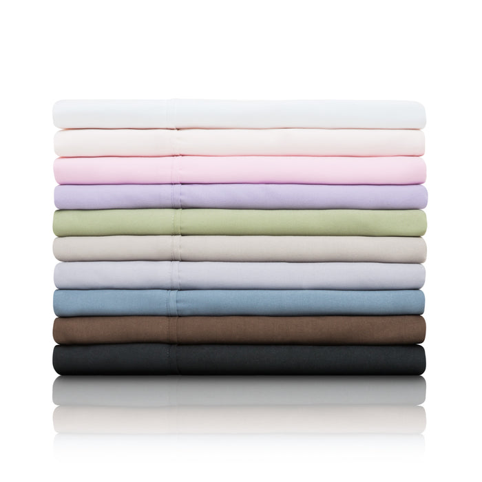 Malouf - Soft-Knit Microfiber Sheet Set - GreatFurnitureDeal