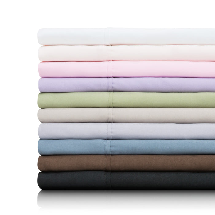 Malouf - Soft-Knit Microfiber Sheet Set - GreatFurnitureDeal