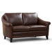 GFD Leather - Sienna 100% Genuine Leather Loveseat - W6628CC-20 - GreatFurnitureDeal