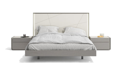 J&M Furniture - Sintra Premium Eastern King Bed in Grey - 17554-EK - GreatFurnitureDeal