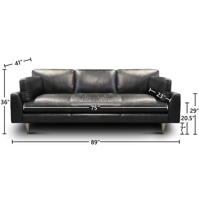 GFD Leather - Adriana Top Grain Leather Sofa - GTRX8-30