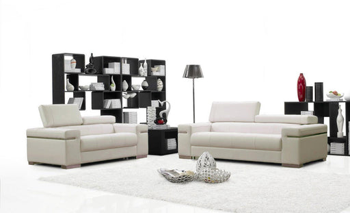 J&M Furniture - Soho 3 Piece Living Room Set in White - 17655111-SLC-WHT - GreatFurnitureDeal
