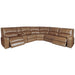 Parker Living - Swift Bourbon Modular 6 Piece Power Reclining Sectional - MSWI-PACKA(H)-BOU - GreatFurnitureDeal