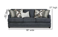 Southern Home Furnishings - Argo Sofa in Ash - 7000-00KP Argo Ash Sofa - GreatFurnitureDeal