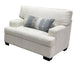 Mariano Italian Leather Furniture - Tabor Chair in Landmark Dusk/ Bella Otter - 5950-10 - GreatFurnitureDeal