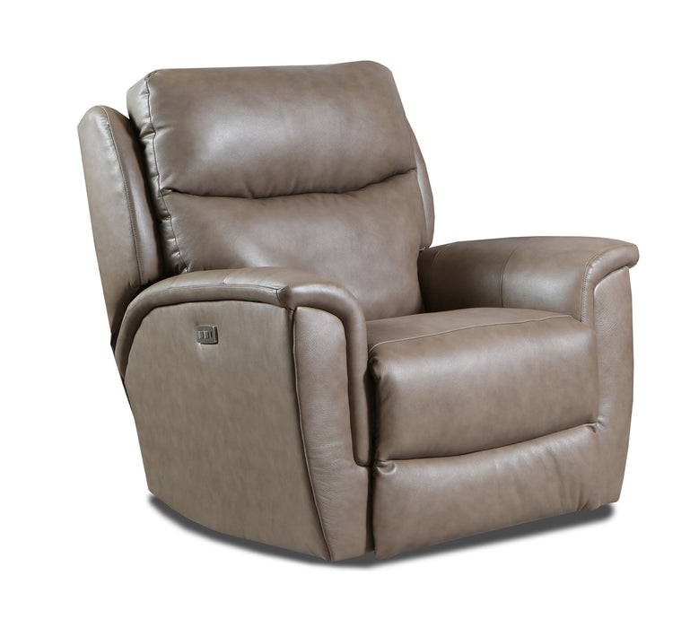 Southern Motion - Ovation Power Headrest Wallhugger Recliner in Taupe - 6343P - GreatFurnitureDeal