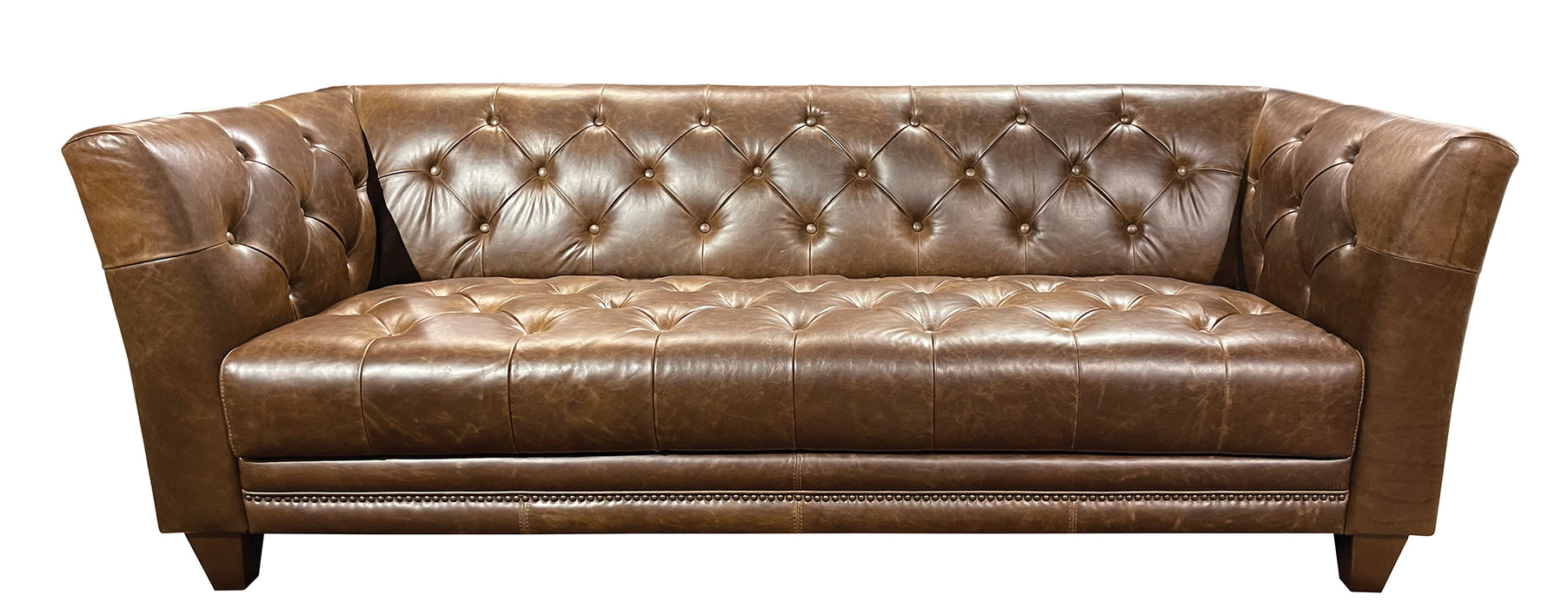 Mariano Italian Leather Furniture - Taylor Sofa in Rustica - TAYLOR-S