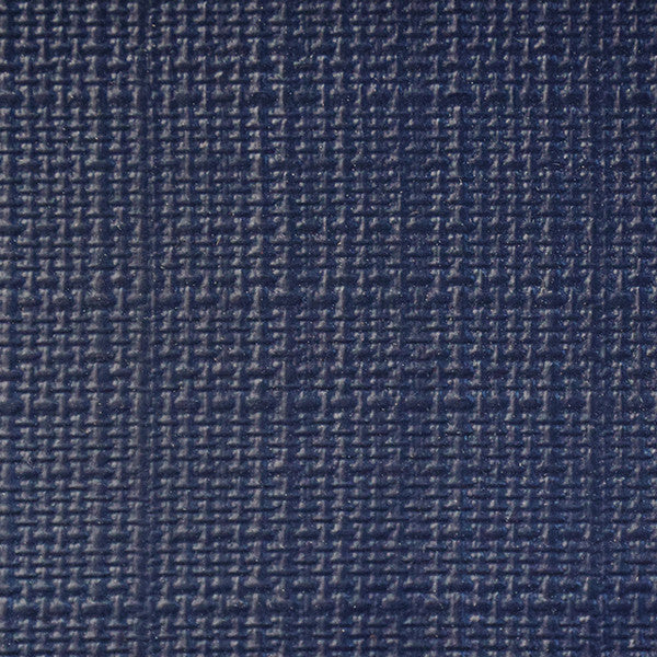 Worlds Away - Lowen Three Tier Two Column Console In Textured Navy Linen - LOWEN NVY