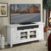 Parker House - Tidewater 62 in TV Console in Vintage White - TID#62 - GreatFurnitureDeal