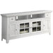 Parker House - Tidewater 62 in TV Console in Vintage White - TID#62 - GreatFurnitureDeal