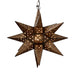 Worlds Away - Small Hand Cut Tin Star Chandelier - TIN STAR SM - GreatFurnitureDeal