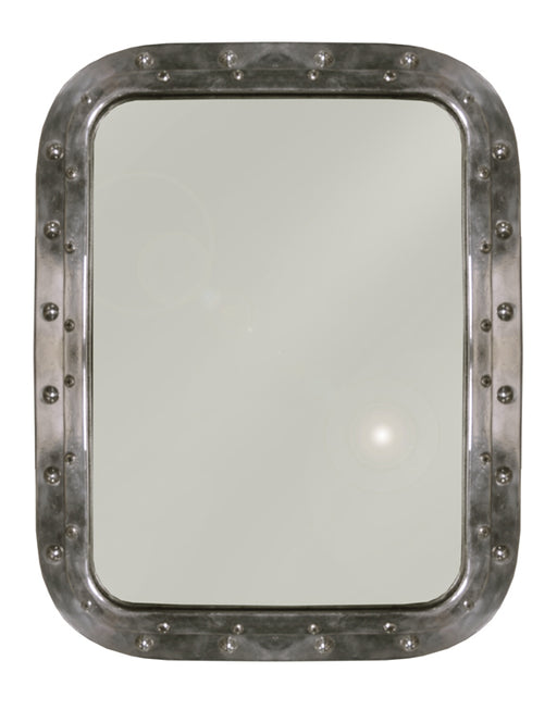 GJ Styles - Reclaimed Aluminum Fixed Porthole Mirror - TM286 - GreatFurnitureDeal