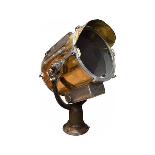 GJ Styles - Large Brass Search Light - TM167 - GreatFurnitureDeal