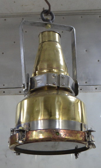 GJ Styles - Marine Small Brass, Copper & Iron Light - TM226