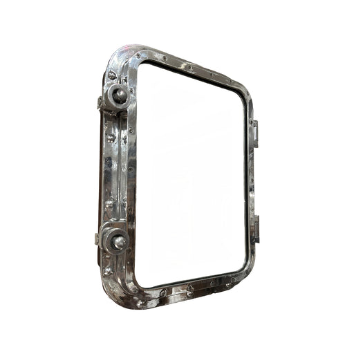 GJ Styles - Reclaimed Aluminum Opening Porthole Mirror - TM287 - GreatFurnitureDeal