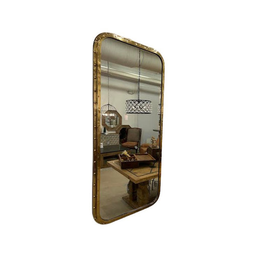 GJ Styles - Large Brass Porthole Mirror - TM416 - GreatFurnitureDeal