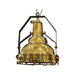 GJ Styles - Large Brass Hanging Light - TM424 - GreatFurnitureDeal