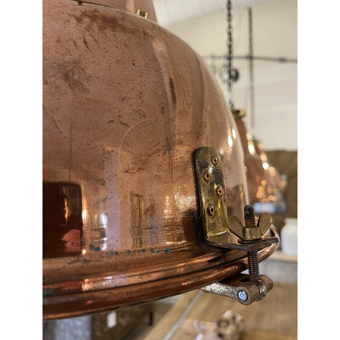 GJ Styles - Copper Hanging Light - TM425 - GreatFurnitureDeal