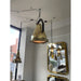 GJ Styles - Large Brass Hanging Light - TM426 - GreatFurnitureDeal