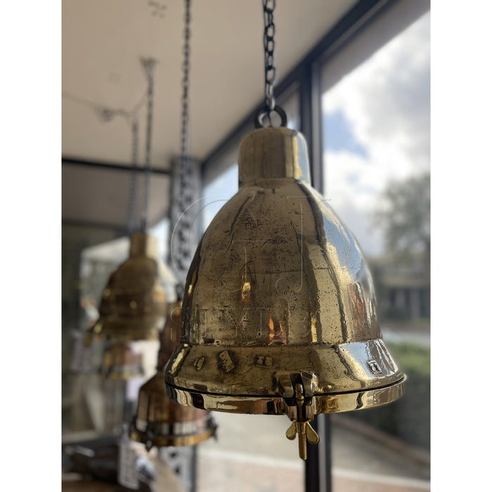 GJ Styles - Cast Brass Hanging Light - TM427 - GreatFurnitureDeal