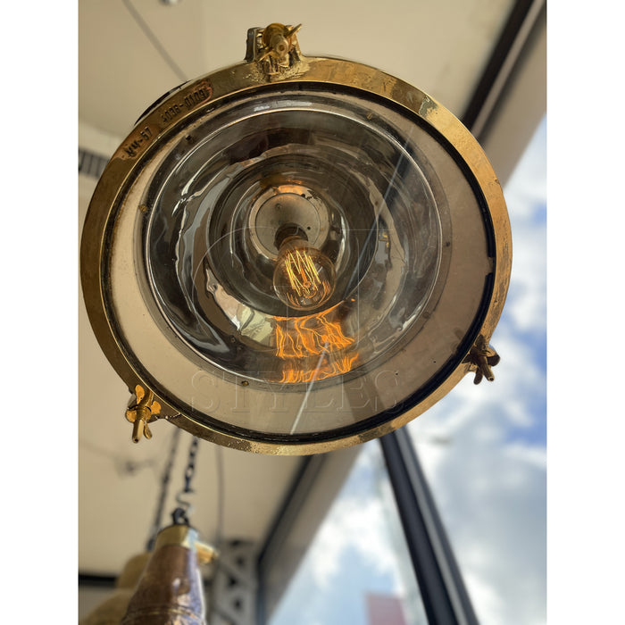 GJ Styles - Cast Brass Hanging Light - TM427 - GreatFurnitureDeal