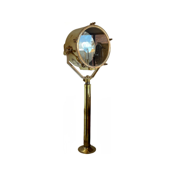 GJ Styles - Brass Search Light On Brass Stand - TM428 - GreatFurnitureDeal