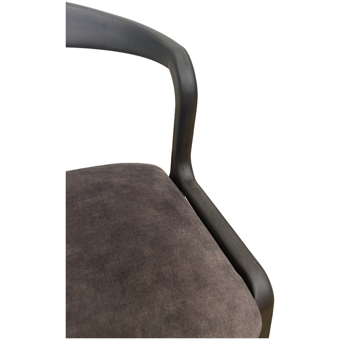 GJ Styles - Laurence Side Chair in Adore Dark Grey - TR100