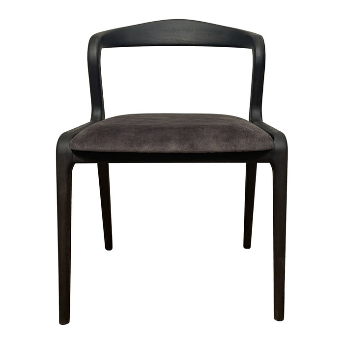 GJ Styles - Laurence Side Chair in Adore Dark Grey - TR100