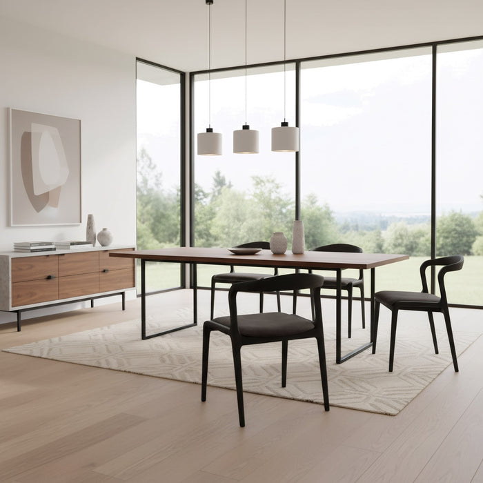 GJ Styles - Laurence Side Chair in Adore Dark Grey - TR100