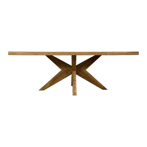 GJ Styles - Sirius Table in Rustic Oak – Old Bassano - TR102 - GreatFurnitureDeal