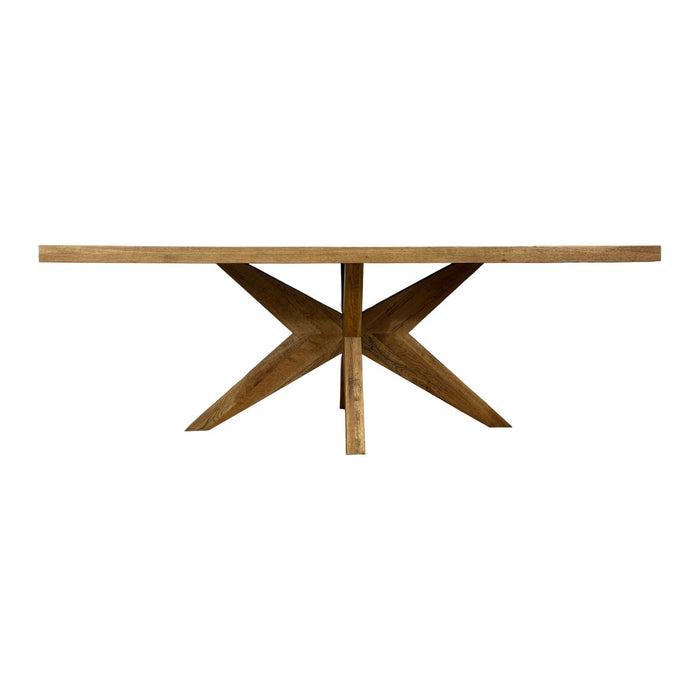 GJ Styles - Sirius Table in Rustic Oak – Old Bassano - TR102